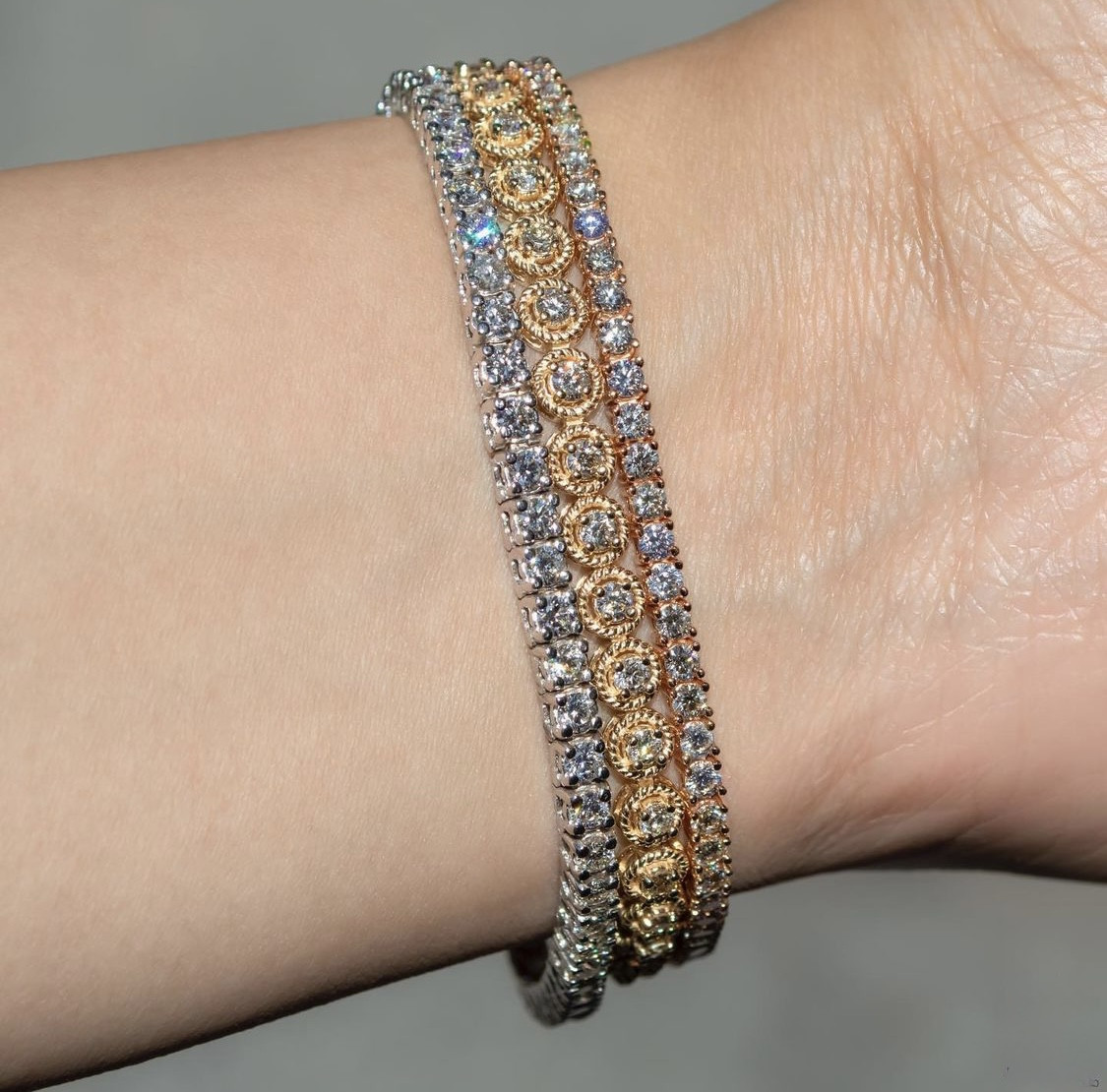 Bracelets from Diamonds by Davalos