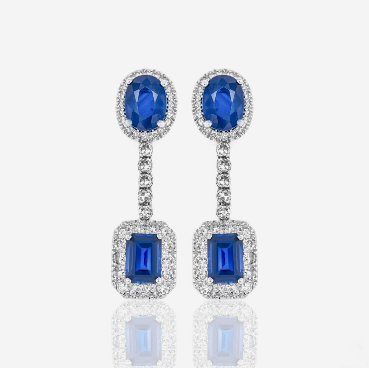 Burmese Sapphire Earrings