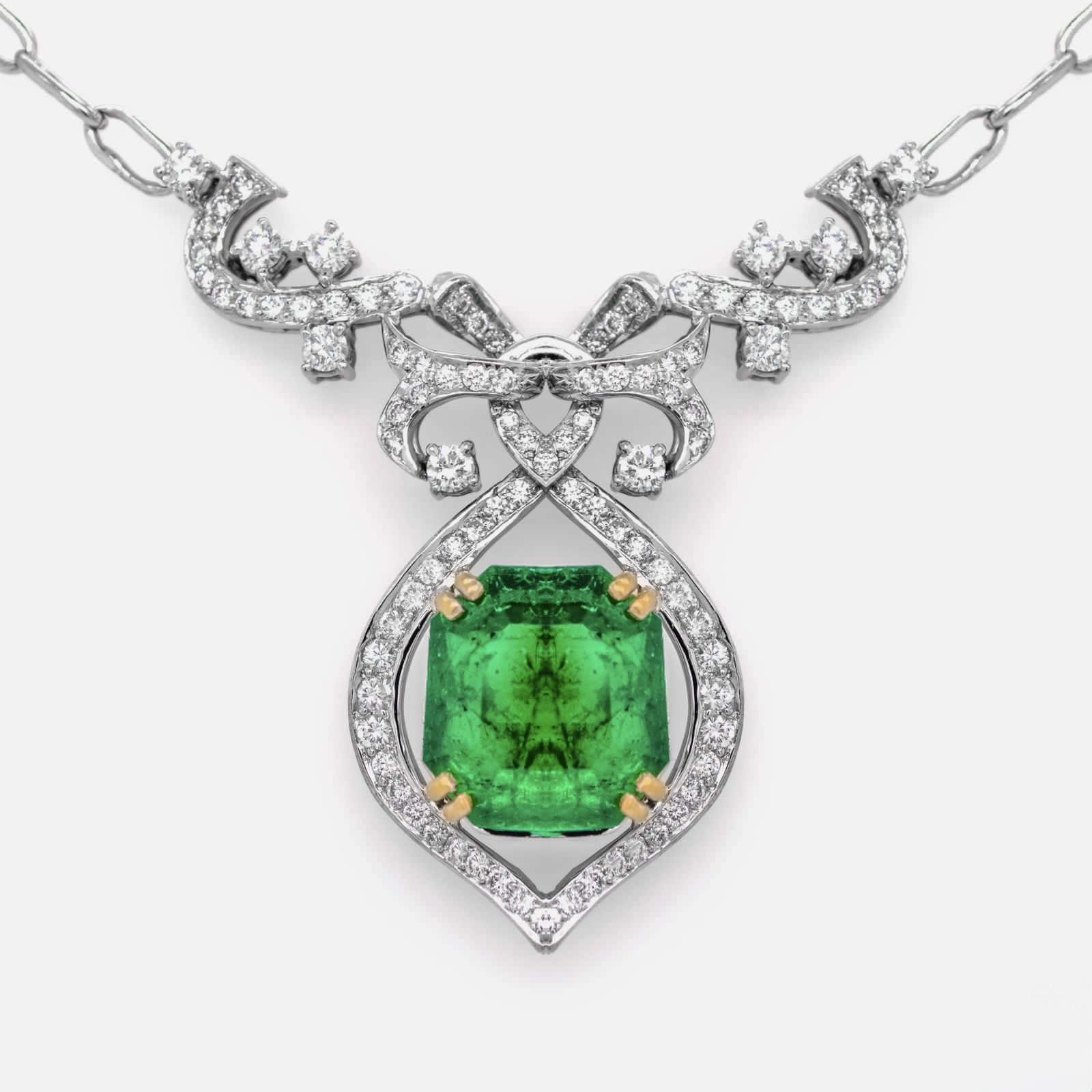 Zambian Emerald Necklace
