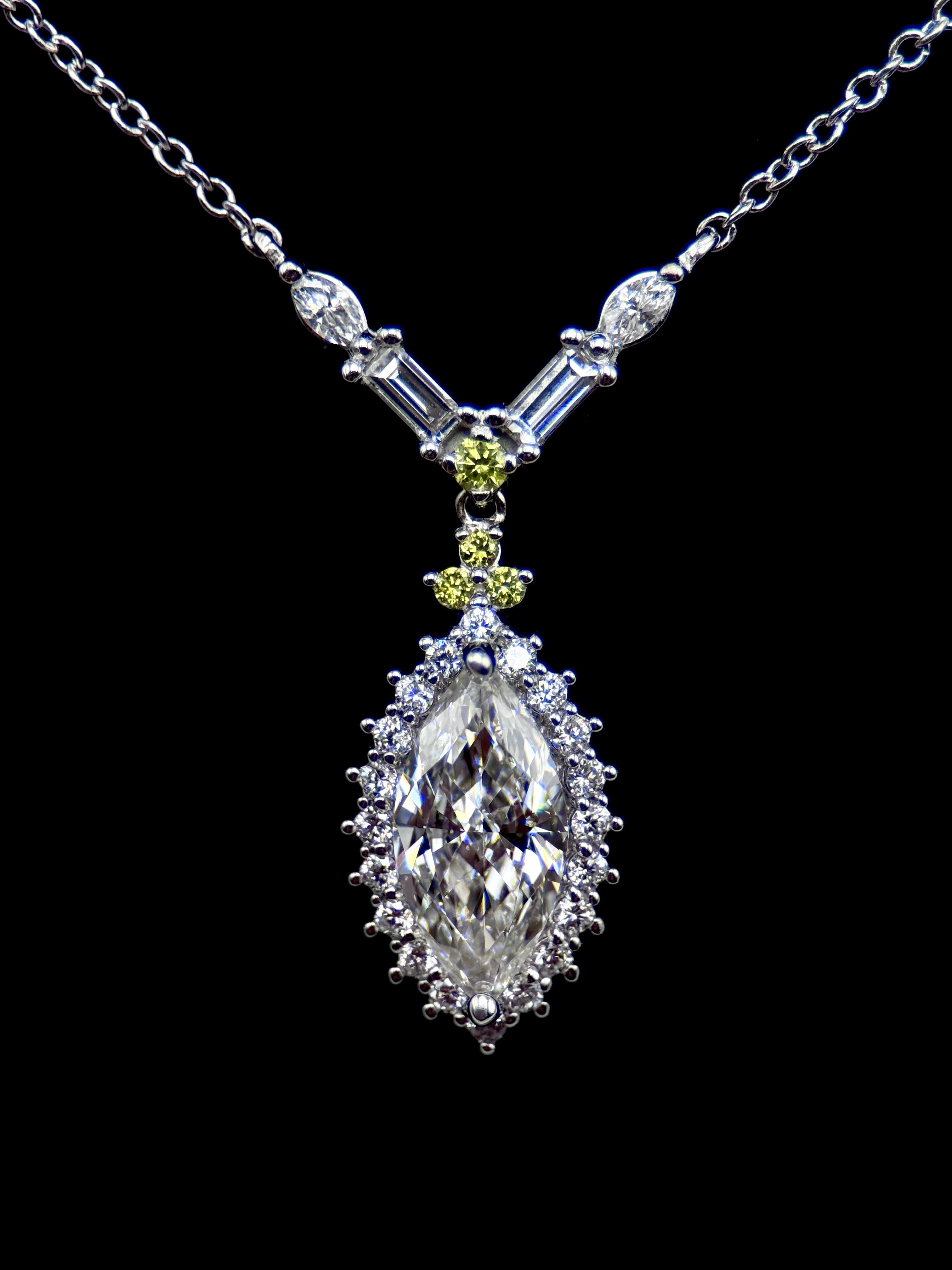 Necklaces from Diamonds by Davalos